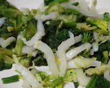 白菜とほうれん草のおひたし作り方2写真