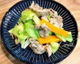豚肉と春キャベツの塩麹炒め作り方5写真