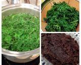 レンジで簡単♬摘んだよもぎで作る草餅作り方1写真