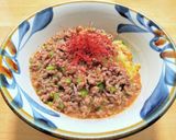 鳥ひき肉のあんかけニラ玉丼作り方6写真