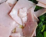 リカちゃん♡ハムほうれん草ペペロンパスタ作り方12写真