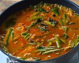 （納豆）キムチとほうれん草チキンカレー作り方5写真