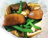 しいたけと冷凍いんげんの唐揚げ作り方4写真