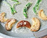 しいたけと冷凍いんげんの唐揚げ作り方5写真