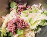 キャベツとツナのクレージーソルトサラダ作り方1写真