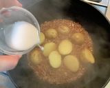 レンジで時短！新じゃがのそぼろ煮作り方5写真