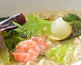 柑橘ペーストでインスタントの塩ラーメン♪作り方4写真