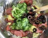 オリーブたっぷり!さつま芋のポテトサラダ作り方9写真