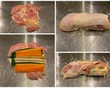 鶏もも肉の八幡巻き[塩麹＆酒粕]作り方4写真