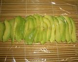 アボガドの巻き寿司作り方3写真