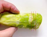 まるでザーサイ！　ブロッコリーの茎で！作り方2写真