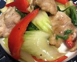 鶏肉とセロリのオイスターソース炒め作り方6写真
