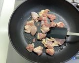 鶏肉と春キャベツのクリーム煮作り方5写真
