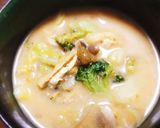 野菜たっぷり甘酒味噌汁作り方6写真