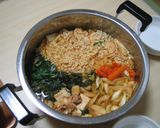 味噌ラーメン鍋アンド味噌すいとん作り方5写真