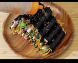 麻薬キンパ, 韓国ソウル広蔵市場の名物作り方11写真