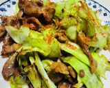 よしやすの豚肉とキャベツのピリ辛味噌炒め作り方6写真