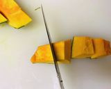 煮崩れないカボチャの煮物〔切り方〕作り方5写真