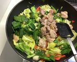 鶏肉と春キャベツのクリーム煮作り方8写真