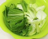 茄子とチンゲン菜の味噌炒め作り方2写真