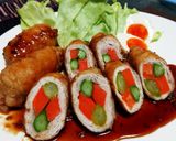 超簡単！豚肉の野菜ロール！！作り方8写真