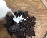 チョコベイクドチーズケーキ作り方8写真