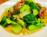 定番主菜【豚肉とチンゲンサイ中華炒め】作り方6写真
