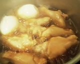 ◆簡単30分♡手羽元と卵のかんたん酢煮◆作り方3写真