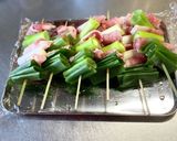 薄切り肉でクルクル豚のねぎま作り方6写真