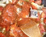 超簡単サバ水煮缶で作る「サバトマパスタ」作り方5写真