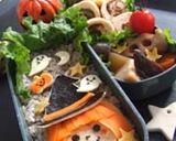 ★ハロウィンキャラ弁☆魔女っ子 *Ym*作り方7写真