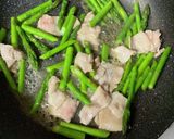 まいのためのアスパラ炒め作り方3写真