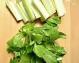 セロリトマト蟹カマの山葵胡麻マヨサラダ作り方1写真