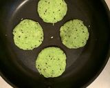 ほうれん草とごまチーズおからもち作り方6写真