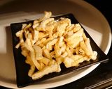 簡単酒肴☆油揚げのコンミートチーズ作り方2写真