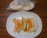 ヨウサマの減塩カボチャの照り焼き作り方2写真