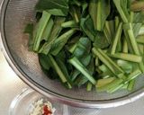 お洒落なイタリアン？小松菜の煮びたし作り方1写真