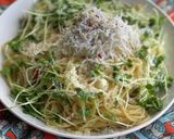 しらすと大根おろしのペペロンチーノ作り方9写真
