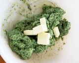 手ごねほうれん草パン☆作り方5写真