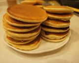 フライパンおやつ＊パンケーキタワー作り方5写真