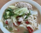 残り野菜で煮込みうどん（醤油ラーメン味)作り方7写真