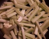 ハムと野菜のバター炒め作り方1写真