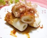 レンジで簡単!ねぎ詰め竹輪作り方6写真