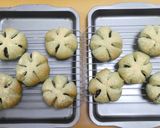 粒あんきな粉よもぎパン（HB生地）作り方16写真