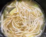 茄子ともやしの味噌汁作り方5写真