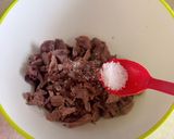 牛スネ肉の赤ワイン煮でコンビーフ作り方12写真