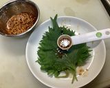 韓国風　大葉の漬物作り方4写真