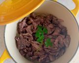 牛スネ肉の赤ワイン煮でコンビーフ作り方13写真