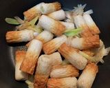 ネギとちくわチーズの甘辛炒め作り方5写真