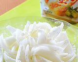 天ぷら粉でカリッサクッのオニオンスナック作り方1写真